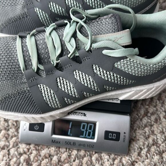 Reebok Fusion Flexweave Women's Work Safety Composite Toe Sneaker Gray Size 11 - Picture 9 of 9